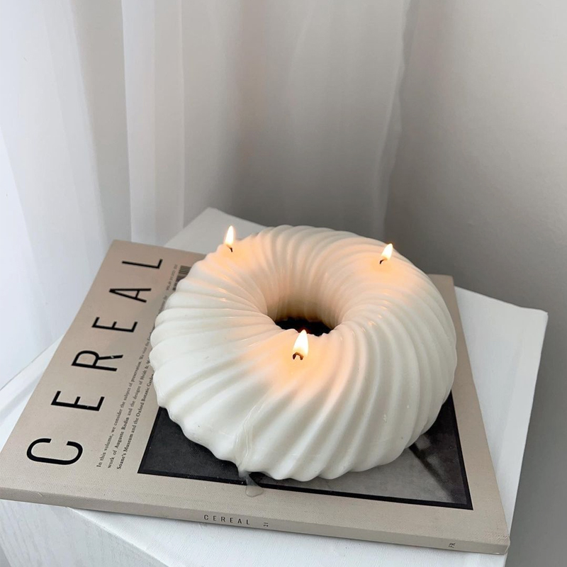 3D Big Donut Silicone Candle M - Donut Mold Silicone review and price