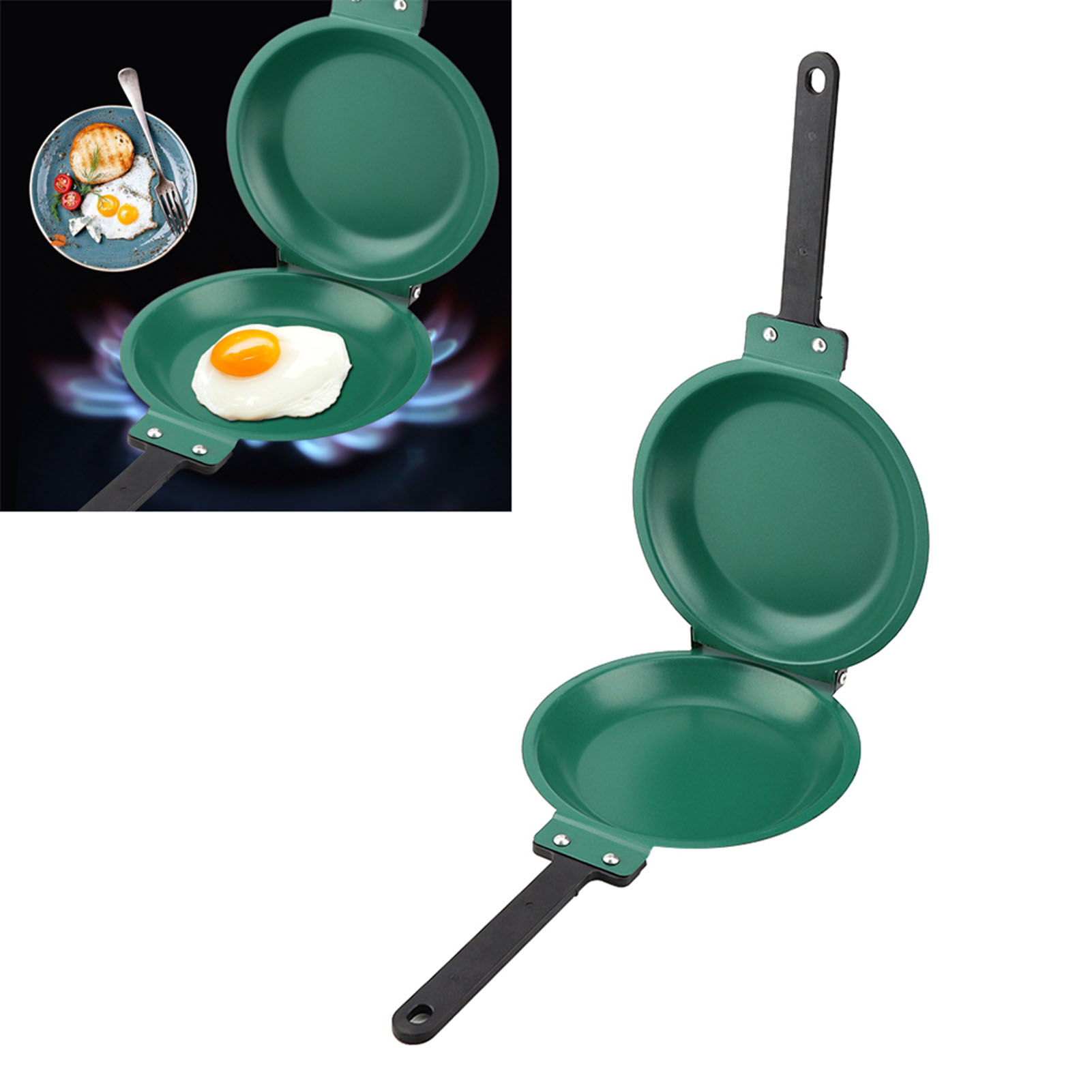 Double Side Titanium Steel Coa - Mini Pancake Griddle review and price