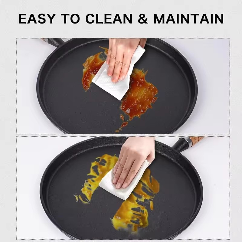 Heavy-Duty Cast Iron Frying Pa - Egg Waffle Pan review and price