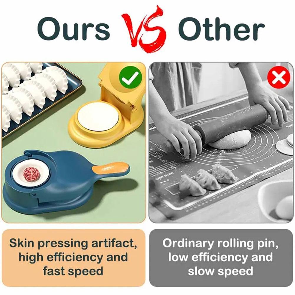 2 in 1 DIY Dumpling Maker Kit  - Dumpling Press Set review and price