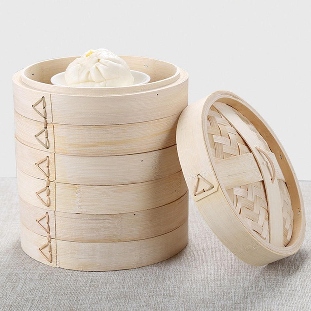 Steaming With Lid Makes Tasty  - Bao Steamer Bamboo review and price
