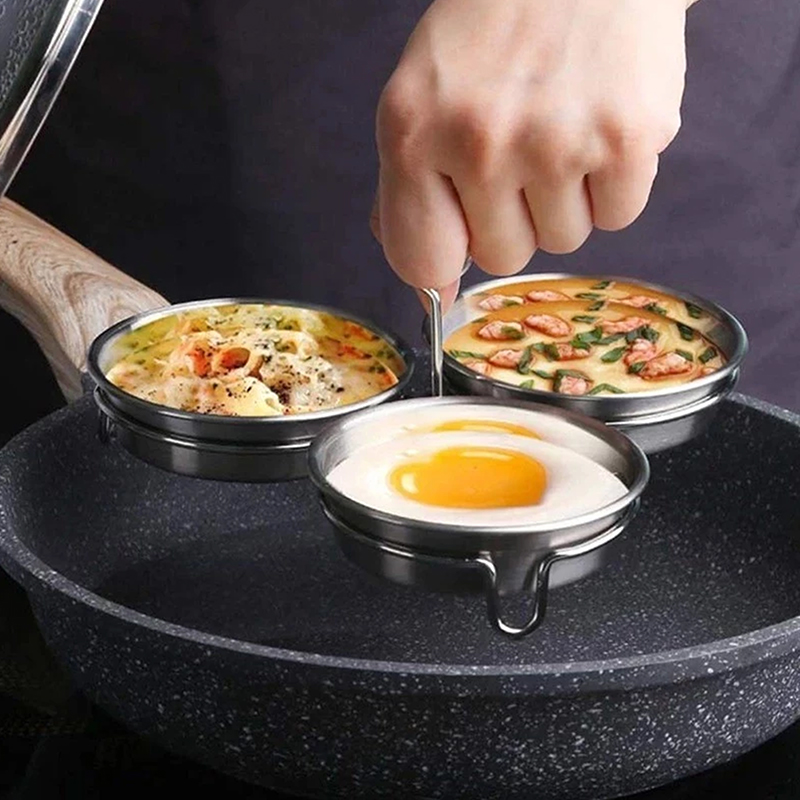 【K】3-in-1 Stainless Steel Egg  - Egg Waffle Pan review and price