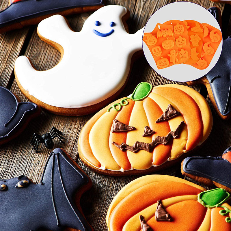 Halloween Moulds Nonstick Sili - Donut Mold Silicone review and price